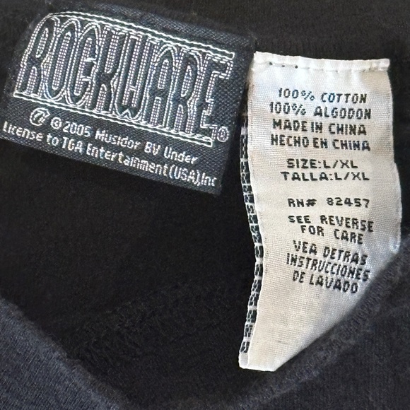 2005 Rockware The Rolling Stones Short Sleeve - Picture 4 of 5